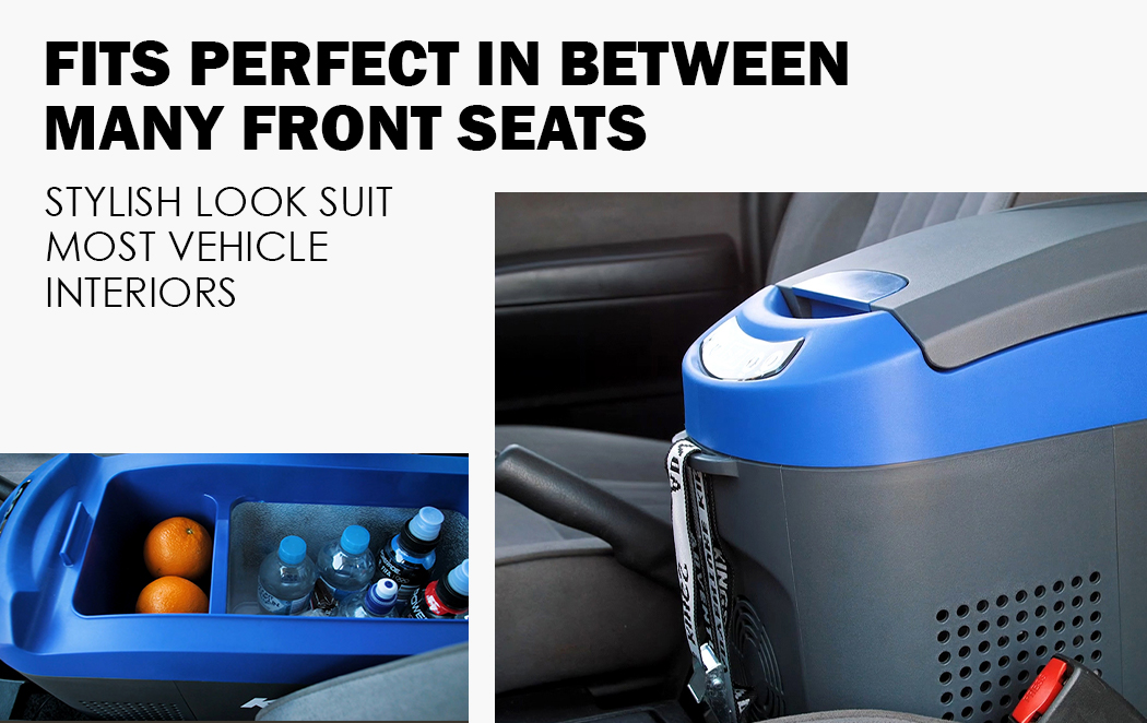 Kings 15L Portable Fridge/Freezer Console Camping Vehicle Refrigerator